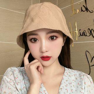 Plain Striped Bucket Cap