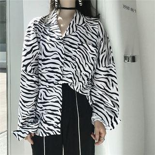 Zebra Patterned Shirt