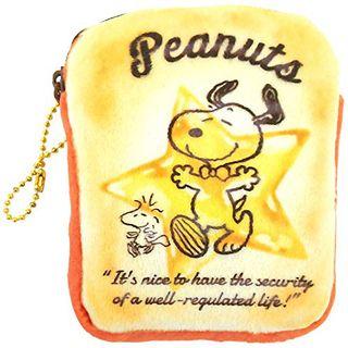 Snoopy Bread Shaped Mini Pouch (star)