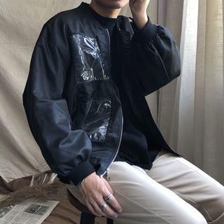 Transparent Pockets Utility Jacket