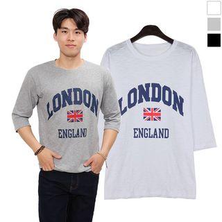 Plus Size Printed M Lange T-shirt