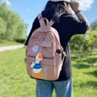 Animal Embroidered Lightweight Backpack
