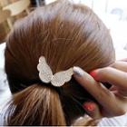 Rhinestone Wing Hair Tie