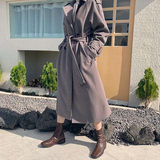 [lovb] Belted Winter Trench Coat