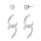 Swarovski Earring Set (silver) One Size