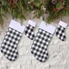 Christmas Plaid Stocking (various Designs) / Set
