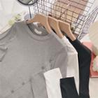 Long-sleeve Asymmetrical Light T-shirt