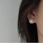 Magnetic Alloy Earring 1 Pair - Gold - One Size