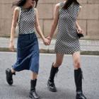 Chess Check Tank Top / Tank Dress