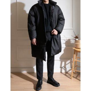 Reversible Drawcord-waist Padded Coat