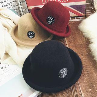 Wool Blend Bowler Hat