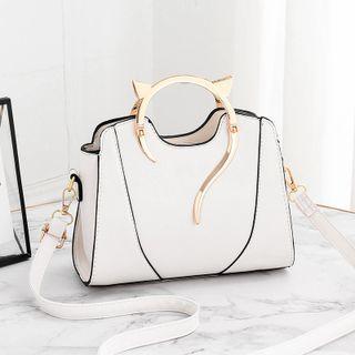Cat Handle Crossbody Bag
