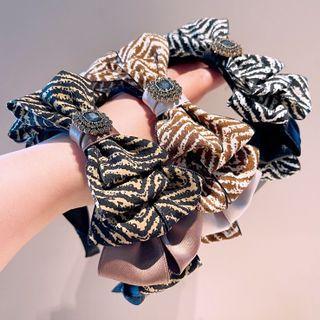 Rhinestone Print Bow Headband