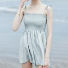 Shirred Strappy Playsuit