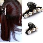 Faux Pearl Hair Clamp As Shown In Figure - S