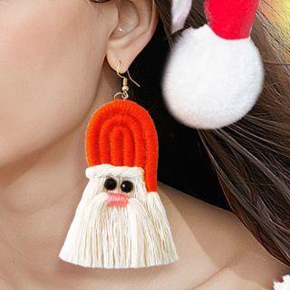 Christmas Santa Dangle Earring