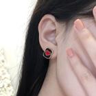 Heart Ear Stud / Pendant Necklace