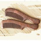 Wooden Hair Comb 1520 - Brown - 20.5cm X 5.3cm