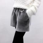 Shorts With Metal Ring Detail