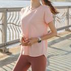 [fit] Raglan-sleeve Sports T-shirt
