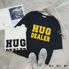 Letter Loose-fit Short-sleeve T-shirt