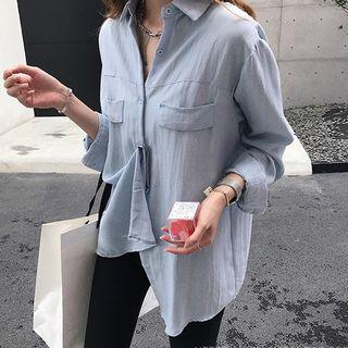 Plain Button Down Casual Shirt