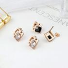 Stainless Steel Square Earring