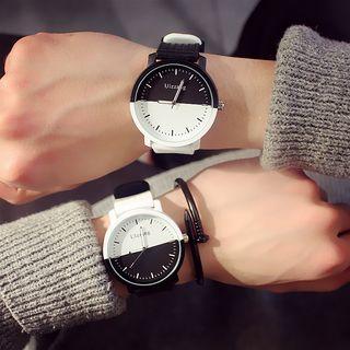 Color Panel Strap Watch