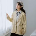 Pocket Button Blazer
