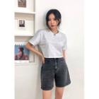 Daily Basic Crop T-shirt