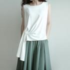 Tank Top / Midi A-line Skirt