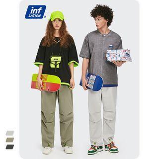 Unisex Drawstring Harem Pants