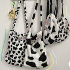 Furry Animal Print Tote Bag / Belt Bag