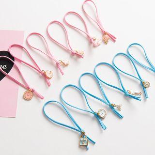 Pendant Knotted Hair Tie