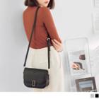 Square Buckled Shoulder Bag