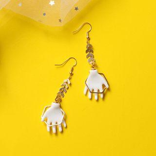 Hands Dangle Earring