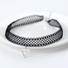 S925 Sterling Silver Triangle Choker