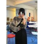 Drop-shoulder Tie-dye T-shirt
