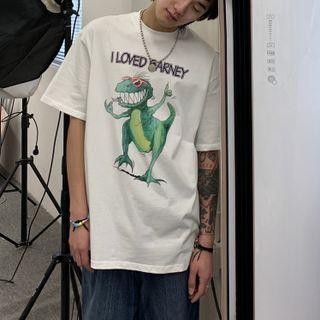 Dinosaur Short-sleeve Top