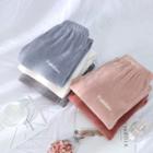 Fleece Plain Long Pants
