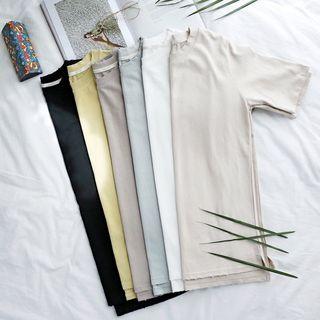 Ripped Short-sleeve Loose-fit T-shirt