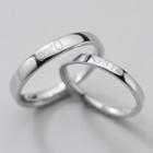 Numerical Sterling Silver Ring 1 Pair - S925 Silver - Ring - Silver - One Size