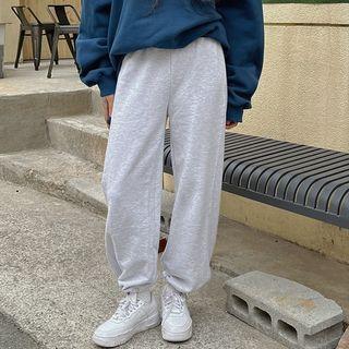 Two-ways Drawstring-hem Sweatpants