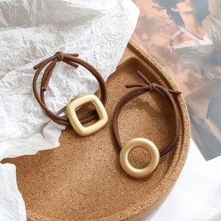 Matte Square / Hoop Hair Tie