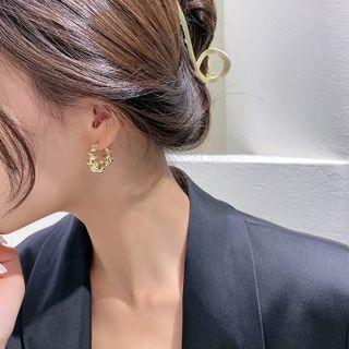 Alloy Mini Hoop Earring