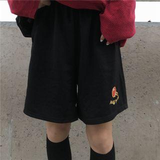 Table Tennis Embroidered Shorts