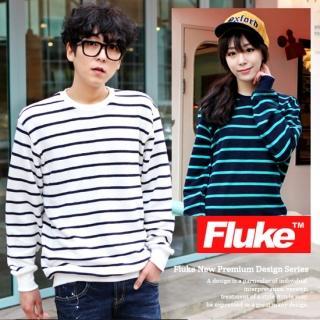 Crew-neck Stripe T-shirt