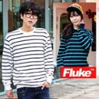 Crew-neck Stripe T-shirt