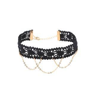 Chain-detail Choker