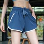Piped Running Shorts